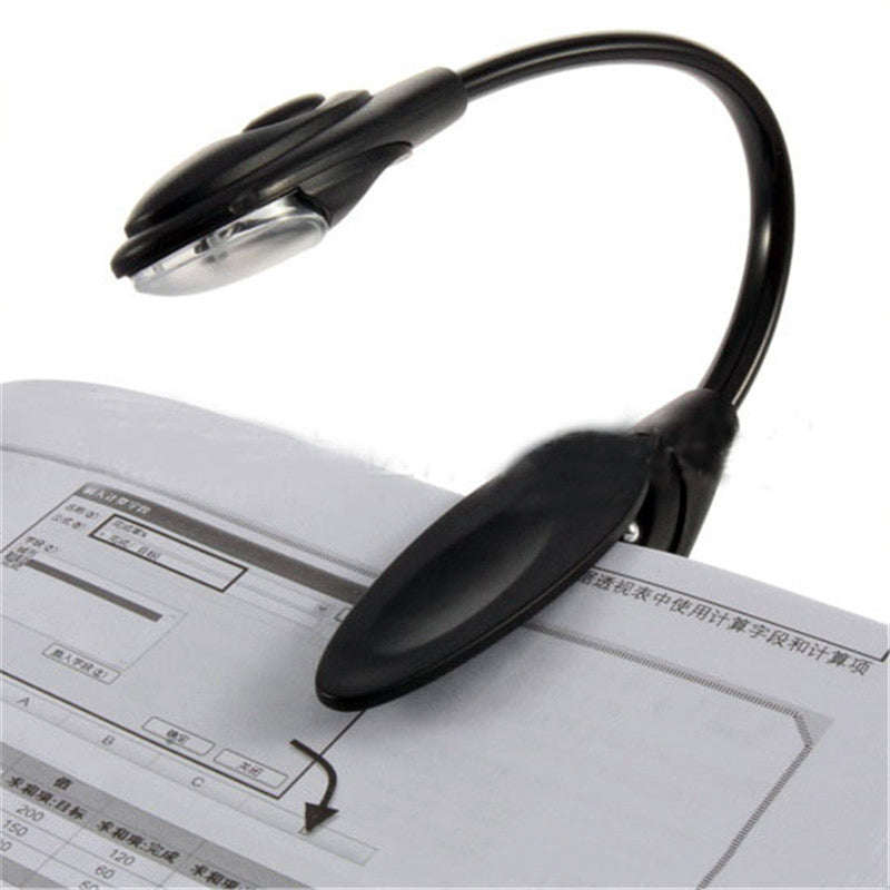 LED Book Light for Reading in Bed - Eye Caring Convenient Portable Travel Book Reading Light Lamp Mini Clip Booklight