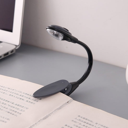 LED Book Light for Reading in Bed - Eye Caring Convenient Portable Travel Book Reading Light Lamp Mini Clip Booklight