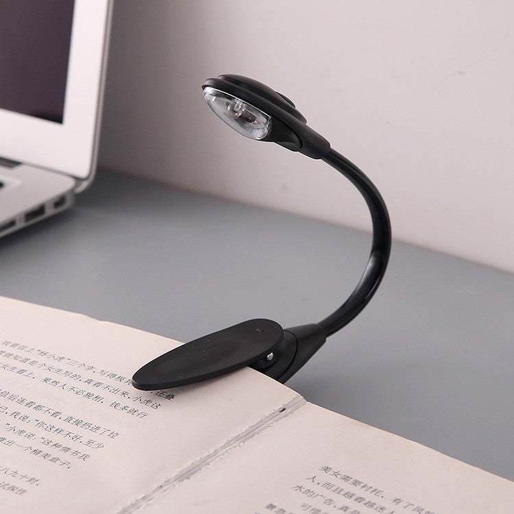 LED Book Light for Reading in Bed - Eye Caring Convenient Portable Travel Book Reading Light Lamp Mini Clip Booklight